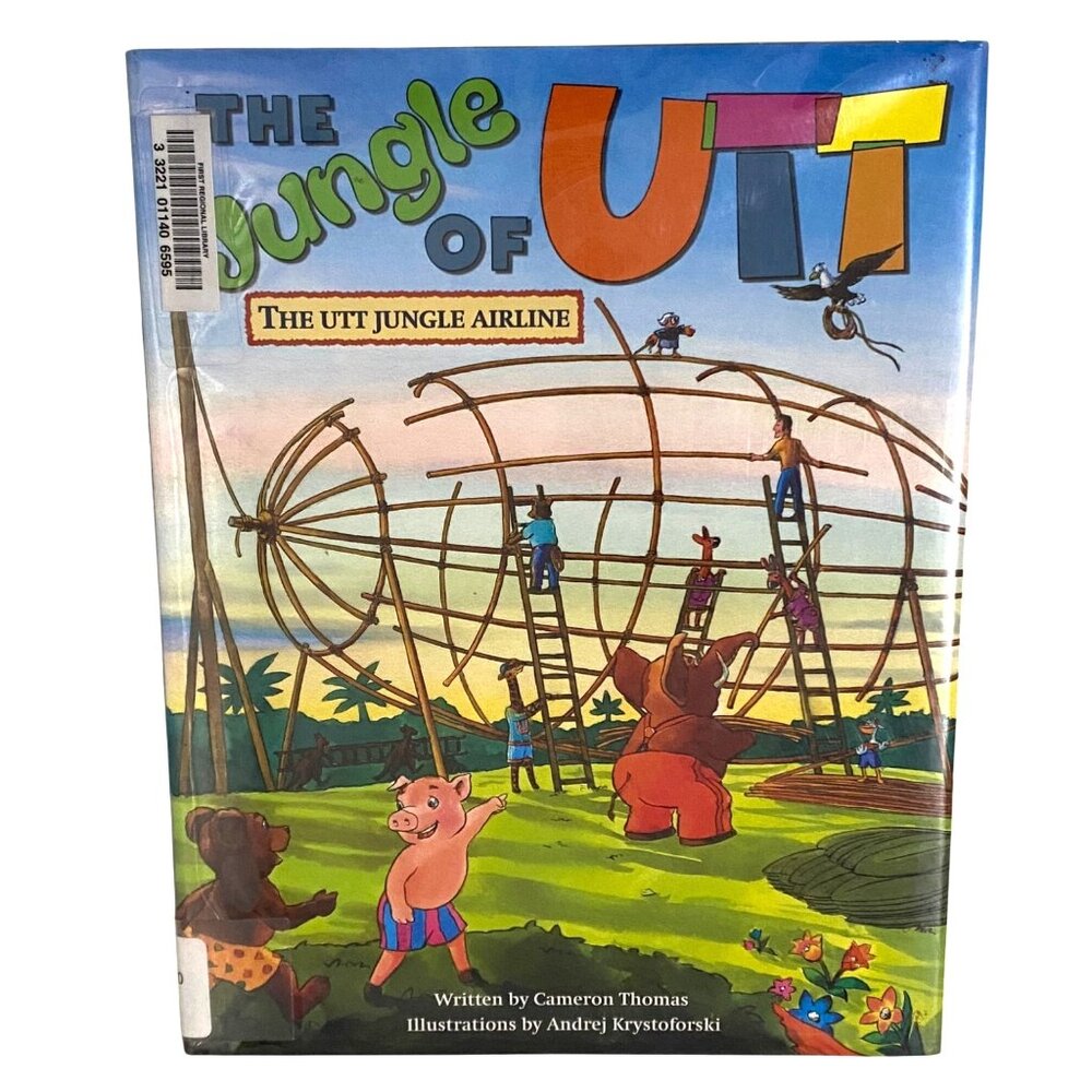 The Jungle of UTT The Utt Jungle Airline Hardcover Cameron Thomas Airship Island